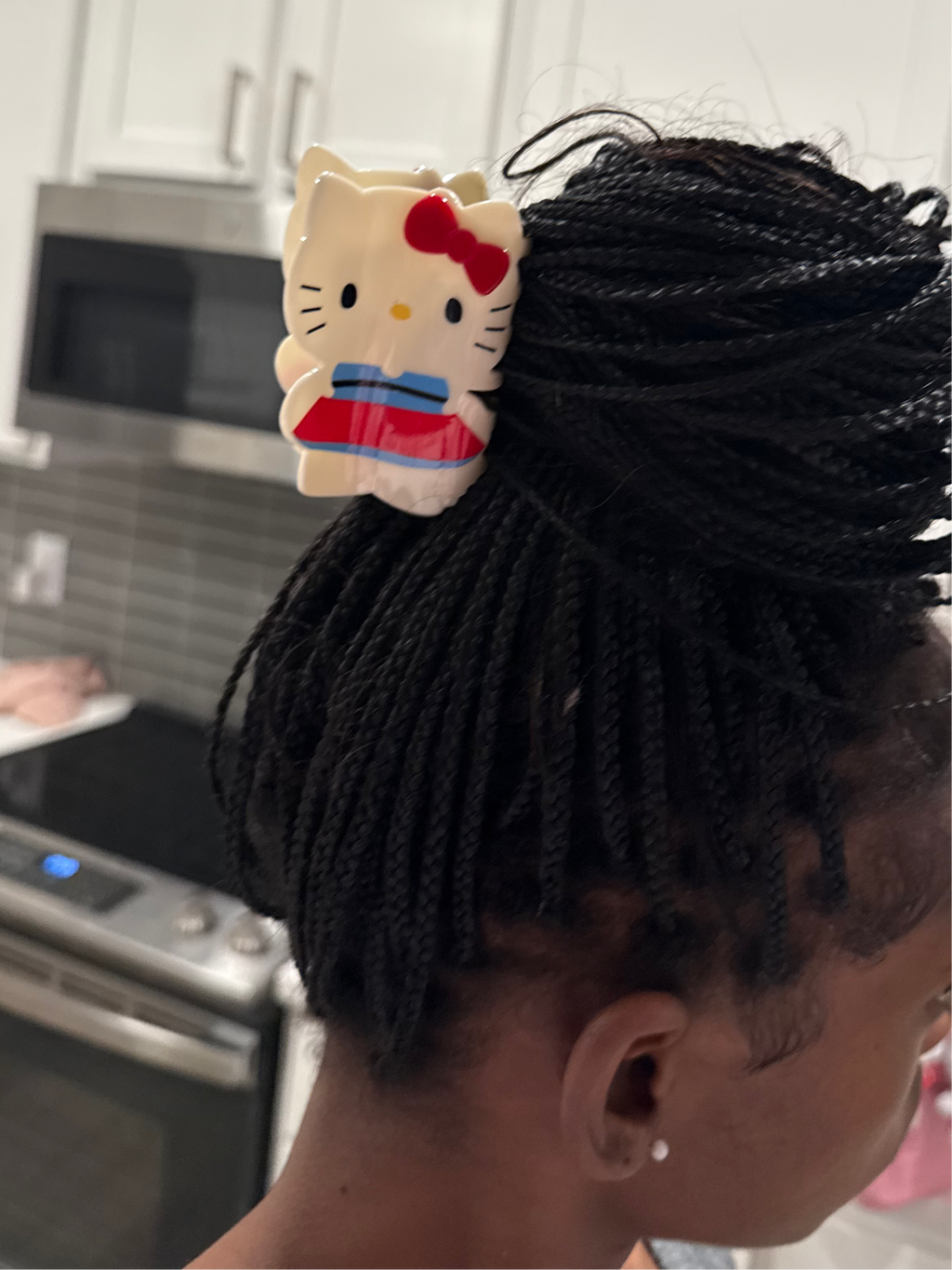 Hello Kitty Hair Clip- Hot Stuff